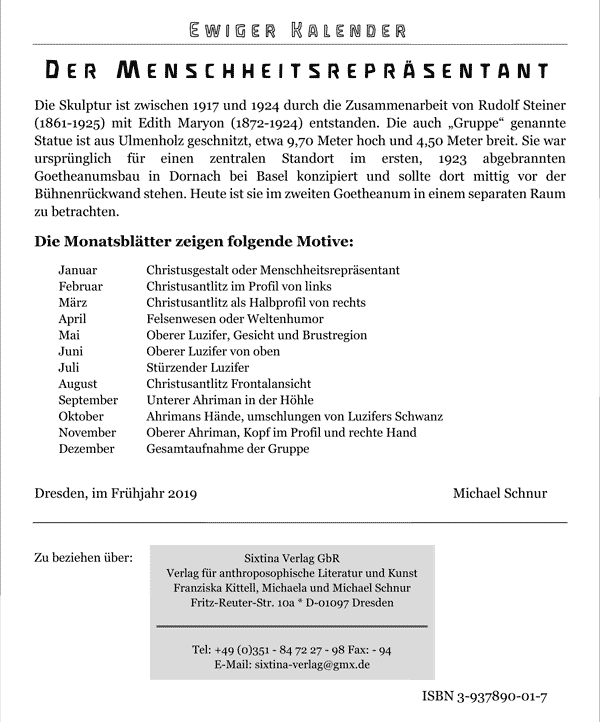 Legende und Beschreibung klein Legende und Beschreibung klein